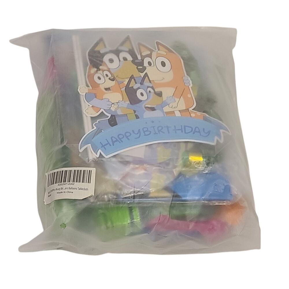 Bluey birthday decorations party kit